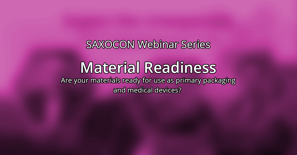 Material readiness webinar